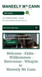 Mobile Screenshot of maneelymccann.ie